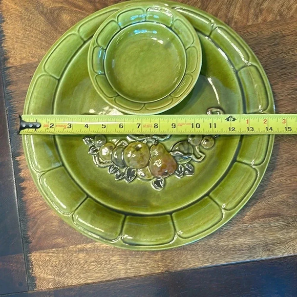 Los Angeles Potteries retro chip and dip bowl - Picture 3 of 6